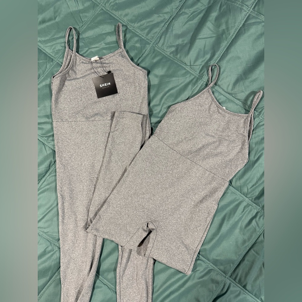 SHEIN Gray Kids jumpsuit NWT